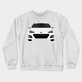 Brz White Crewneck Sweatshirt